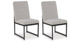 Tomtyn Light Brown Dining Table and 8 Chairs by Ashley at Eve Furniture