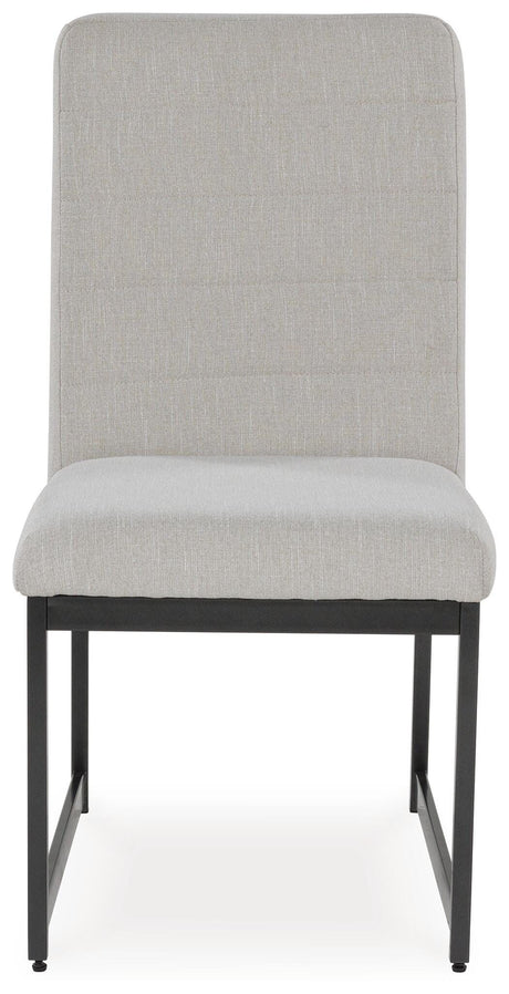Tomtyn Light Brown Dining Table and 8 Chairs by Ashley at Eve Furniture
