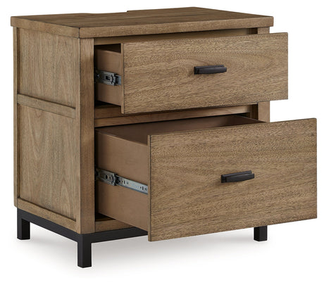 Tomtyn Light Brown Nightstand by Ashley at Eve Furniture