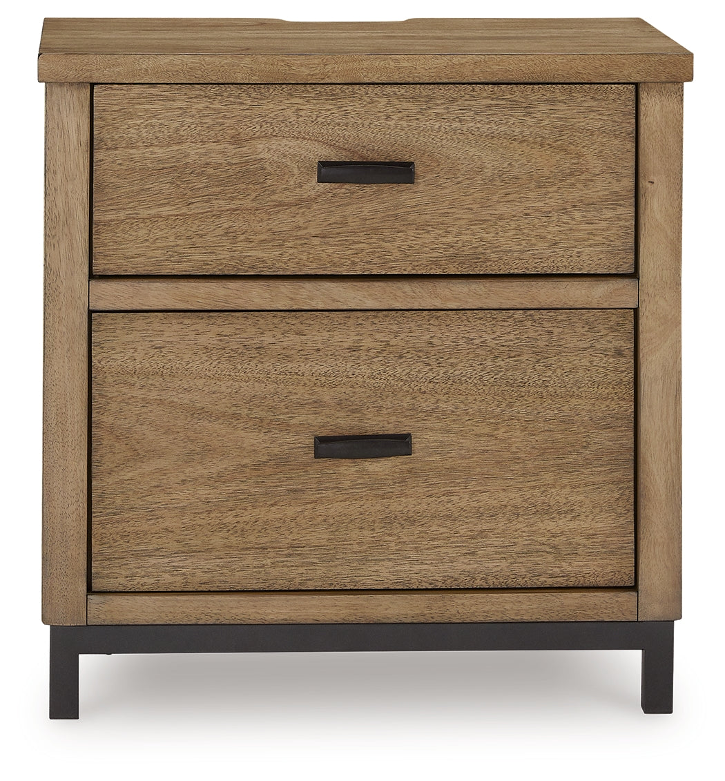 Tomtyn Light Brown Nightstand by Ashley at Eve Furniture