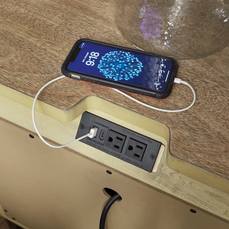 Tomtyn Light Brown Nightstand by Ashley at Eve Furniture