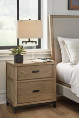 Tomtyn Light Brown Nightstand