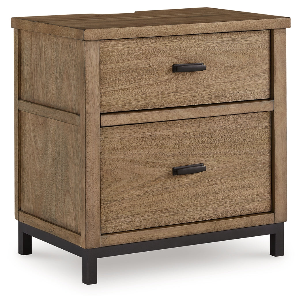 Tomtyn Light Brown Nightstand by Ashley at Eve Furniture