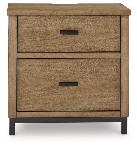 Tomtyn Light Brown Nightstand by Ashley at Eve Furniture
