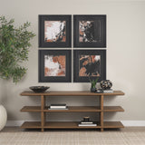 Tones of Sienna I (Set 2) by Mercana Studio Hand-Embellished Framed Artwork Matted under Glass by Mercana at Eve Furniture