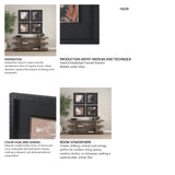 Tones of Sienna I (Set 2) by Mercana Studio Hand-Embellished Framed Artwork Matted under Glass by Mercana at Eve Furniture