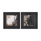 Tones of Sienna I (Set 2) by Mercana Studio Hand-Embellished Framed Artwork Matted under Glass by Mercana at Eve Furniture
