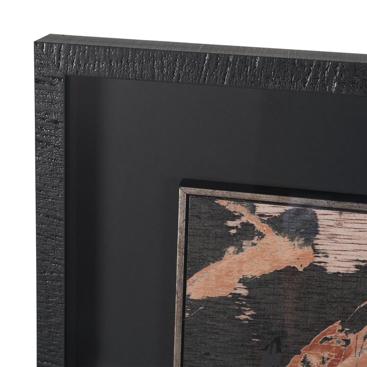 Tones of Sienna II (Set of 2) by Mercana Studio Hand-Embellished Framed Artwork Matted under Glass by Mercana at Eve Furniture