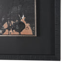 Tones of Sienna II (Set of 2) by Mercana Studio Hand-Embellished Framed Artwork Matted under Glass by Mercana at Eve Furniture