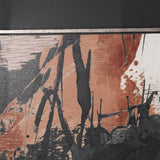 Tones of Sienna II (Set of 2) by Mercana Studio Hand-Embellished Framed Artwork Matted under Glass by Mercana at Eve Furniture