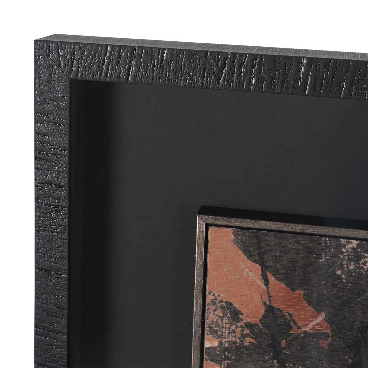 Tones of Sienna III (Set of 2) by Mercana Studio Hand-Embellished Framed Artwork Matted under Glass by Mercana at Eve Furniture