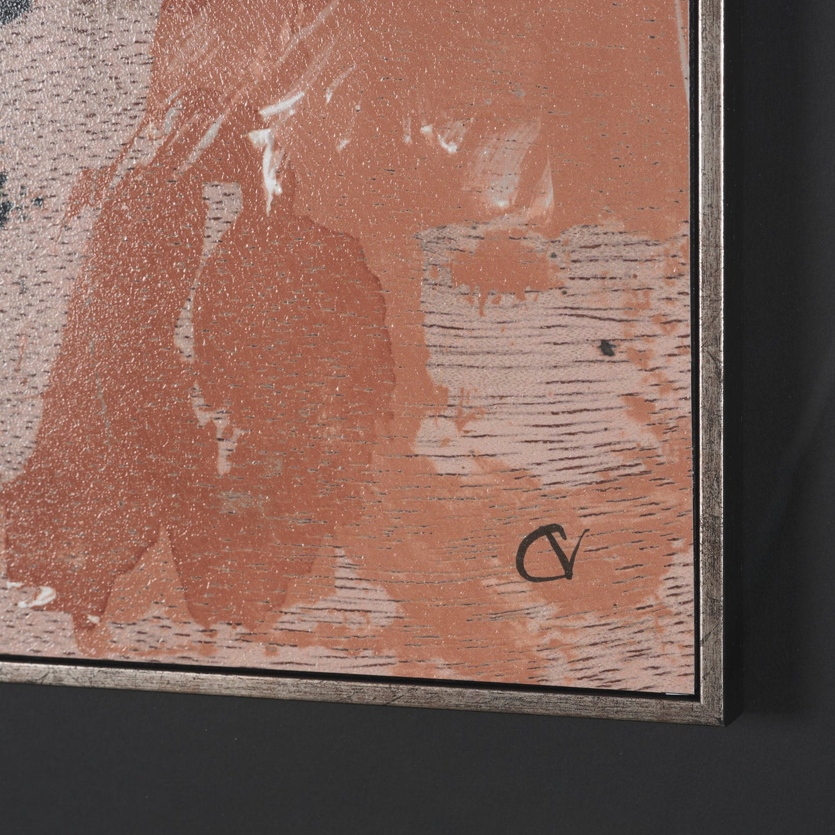 Tones of Sienna III (Set of 2) by Mercana Studio Hand-Embellished Framed Artwork Matted under Glass by Mercana at Eve Furniture