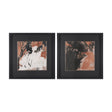 Tones of Sienna III (Set of 2) by Mercana Studio Hand-Embellished Framed Artwork Matted under Glass by Mercana at Eve Furniture