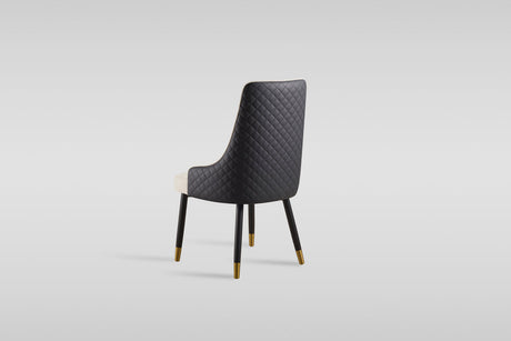 Toni (Beige/Black) Dining Chair by New Era Innovations at Eve Furniture