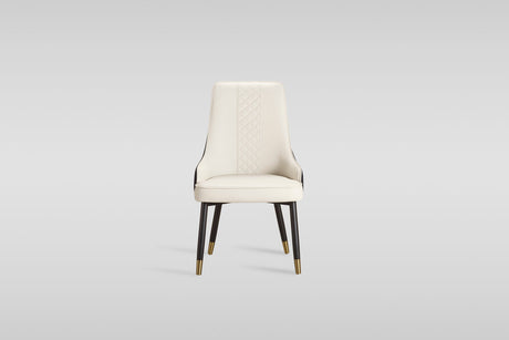 Toni (Beige/Black) Dining Chair by New Era Innovations at Eve Furniture