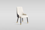 Toni (Beige/Black) Dining Chair by New Era Innovations at Eve Furniture