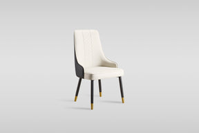 Toni (Beige/Black) Dining Chair by New Era Innovations at Eve Furniture
