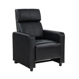 Toohey Black Home Theater Push Back Recliner by Coaster at Eve Furniture