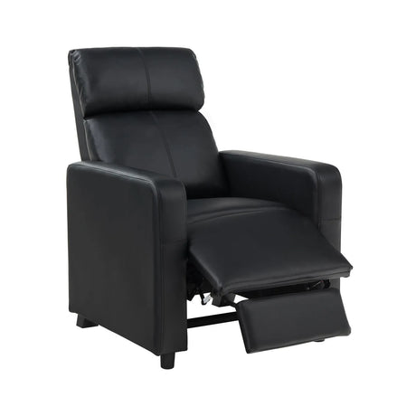 Toohey Black Home Theater Push Back Recliner by Coaster at Eve Furniture