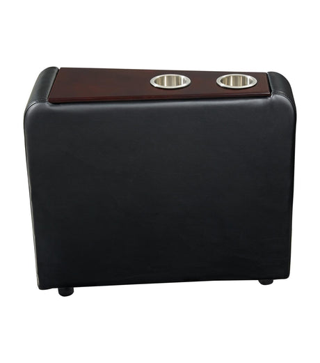 Toohey Black Upholstered Tufted Recliner Living Room Set by Coaster at Eve Furniture