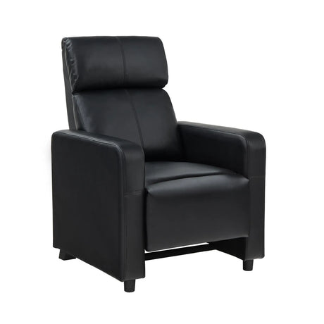 Toohey Black Upholstered Tufted Recliner Living Room Set by Coaster at Eve Furniture