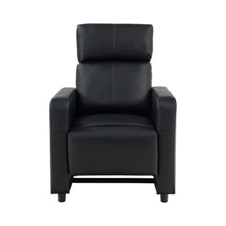 Toohey Black Upholstered Tufted Recliner Living Room Set by Coaster at Eve Furniture