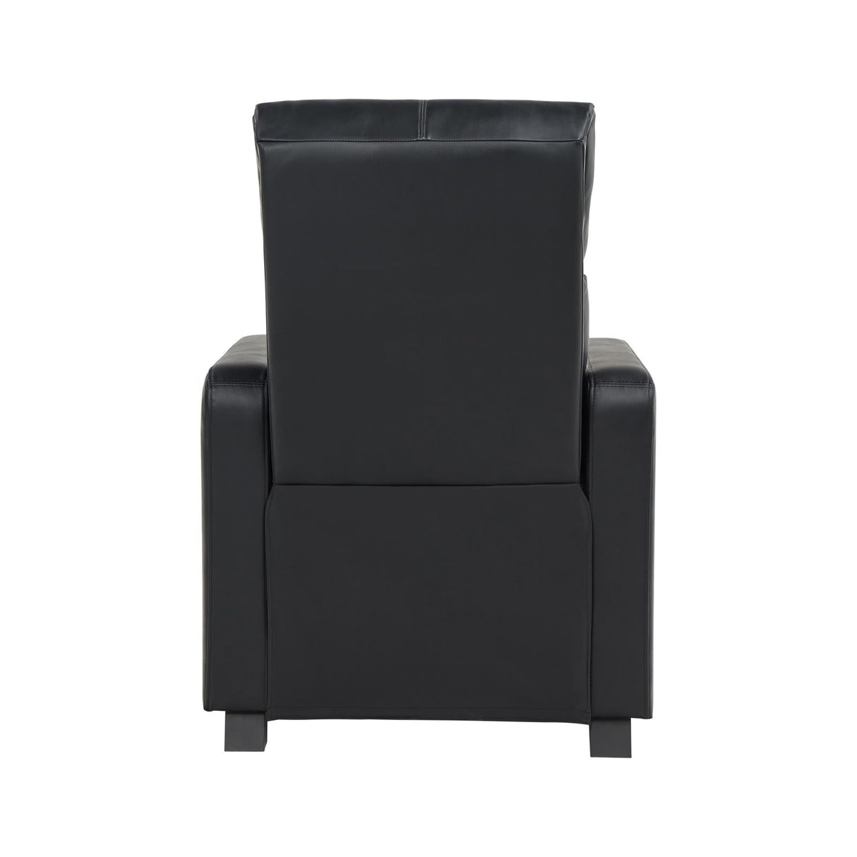 Toohey Home Theater Push Back Recliner Black