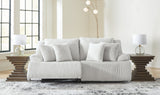 Top Tier Alloy 2-Piece Manual Reclining Modular Loveseat by Ashley at Eve Furniture