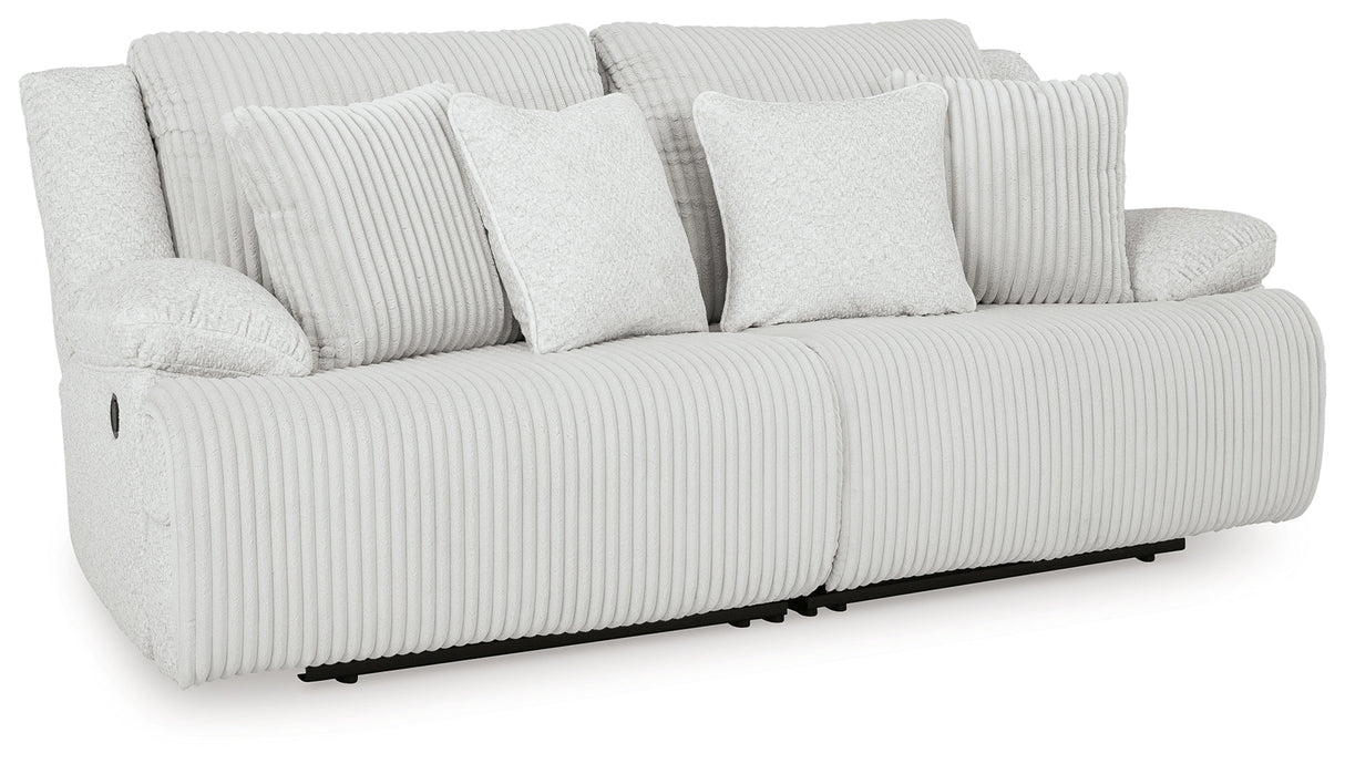 Top Tier Alloy 2-Piece Manual Reclining Modular Loveseat by Ashley at Eve Furniture