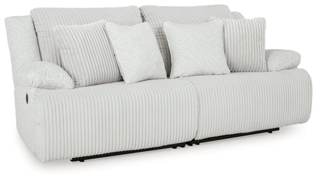 Top Tier Alloy 2-Piece Manual Reclining Modular Loveseat by Ashley at Eve Furniture