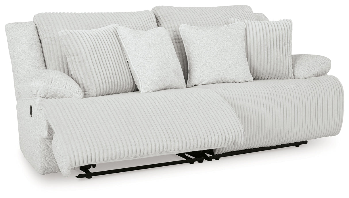 Top Tier Alloy 2-Piece Manual Reclining Modular Loveseat by Ashley at Eve Furniture