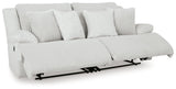Top Tier Alloy 2-Piece Manual Reclining Modular Loveseat by Ashley at Eve Furniture