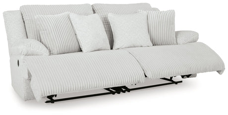 Top Tier Alloy 2-Piece Manual Reclining Modular Loveseat by Ashley at Eve Furniture