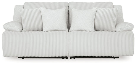Top Tier Alloy 2-Piece Manual Reclining Modular Loveseat by Ashley at Eve Furniture