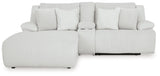 Top Tier Alloy 3-Piece Reclining Sectional with LAF Chaise by Ashley at Eve Furniture