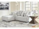 Top Tier Alloy 3-Piece Reclining Sectional with LAF Chaise by Ashley at Eve Furniture