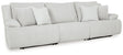 Top Tier Alloy 3-Piece Manual Reclining Modular Sofa by Ashley at Eve Furniture