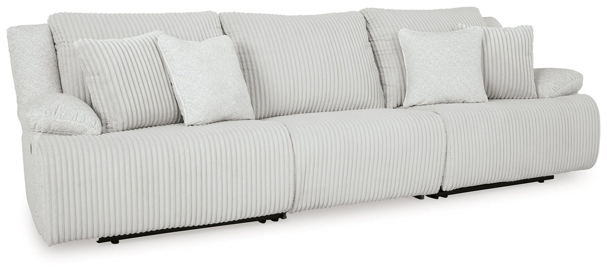 Top Tier Alloy 3-Piece Manual Reclining Modular Sofa by Ashley at Eve Furniture