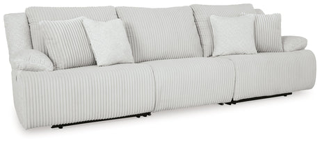 Top Tier Alloy 3-Piece Manual Reclining Modular Sofa by Ashley at Eve Furniture