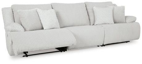 Top Tier Alloy 3-Piece Manual Reclining Modular Sofa by Ashley at Eve Furniture