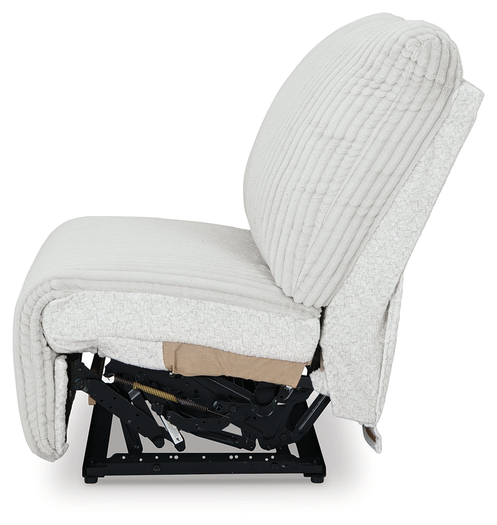 Top Tier Alloy 4-Piece Left Arm Facing (Left Arm Facing (LAF)) Chaise Reclining Sectional by Ashley at Eve Furniture
