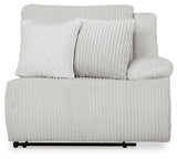 Top Tier Alloy 4-Piece Left Arm Facing (Left Arm Facing (LAF)) Chaise Reclining Sectional by Ashley at Eve Furniture