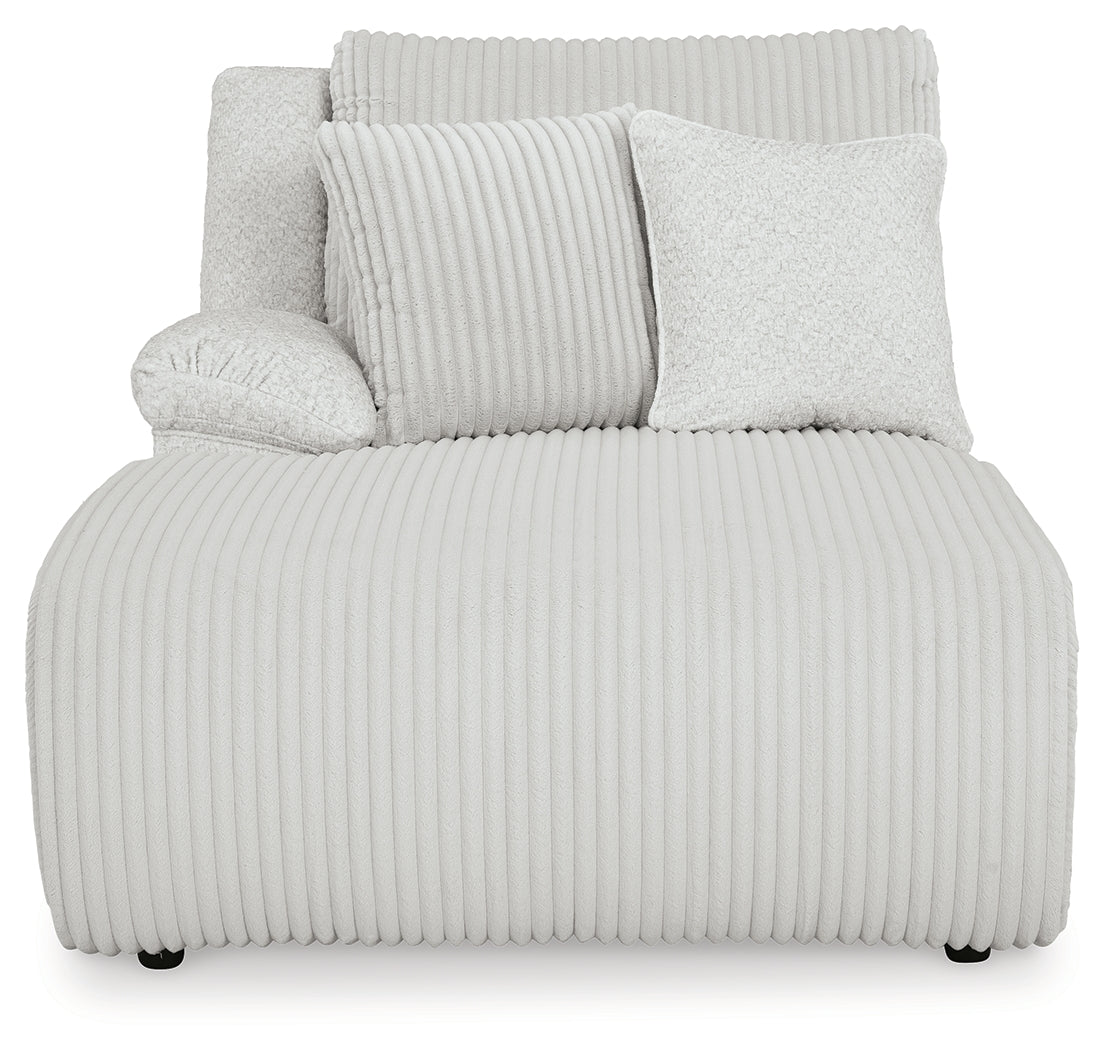 Top Tier Alloy 4-Piece Left Arm Facing (Left Arm Facing (LAF)) Chaise Reclining Sectional by Ashley at Eve Furniture