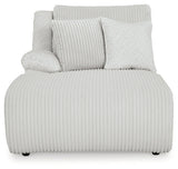 Top Tier Alloy 4-Piece Left Arm Facing (Left Arm Facing (LAF)) Chaise Reclining Sectional by Ashley at Eve Furniture