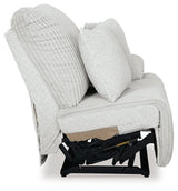Top Tier Alloy 4-Piece Left Arm Facing (Left Arm Facing (LAF)) Chaise Reclining Sectional by Ashley at Eve Furniture