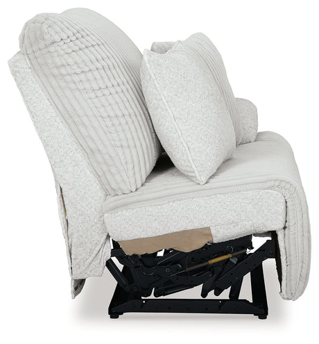 Top Tier Alloy 4-Piece Left Arm Facing (Left Arm Facing (LAF)) Chaise Reclining Sectional by Ashley at Eve Furniture