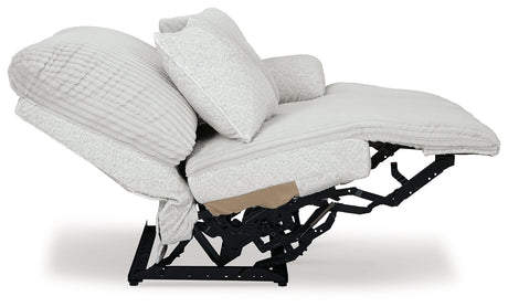 Top Tier Alloy 4-Piece Left Arm Facing (Left Arm Facing (LAF)) Chaise Reclining Sectional by Ashley at Eve Furniture