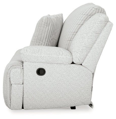 Top Tier Alloy 4-Piece Left Arm Facing (Left Arm Facing (LAF)) Chaise Reclining Sectional by Ashley at Eve Furniture