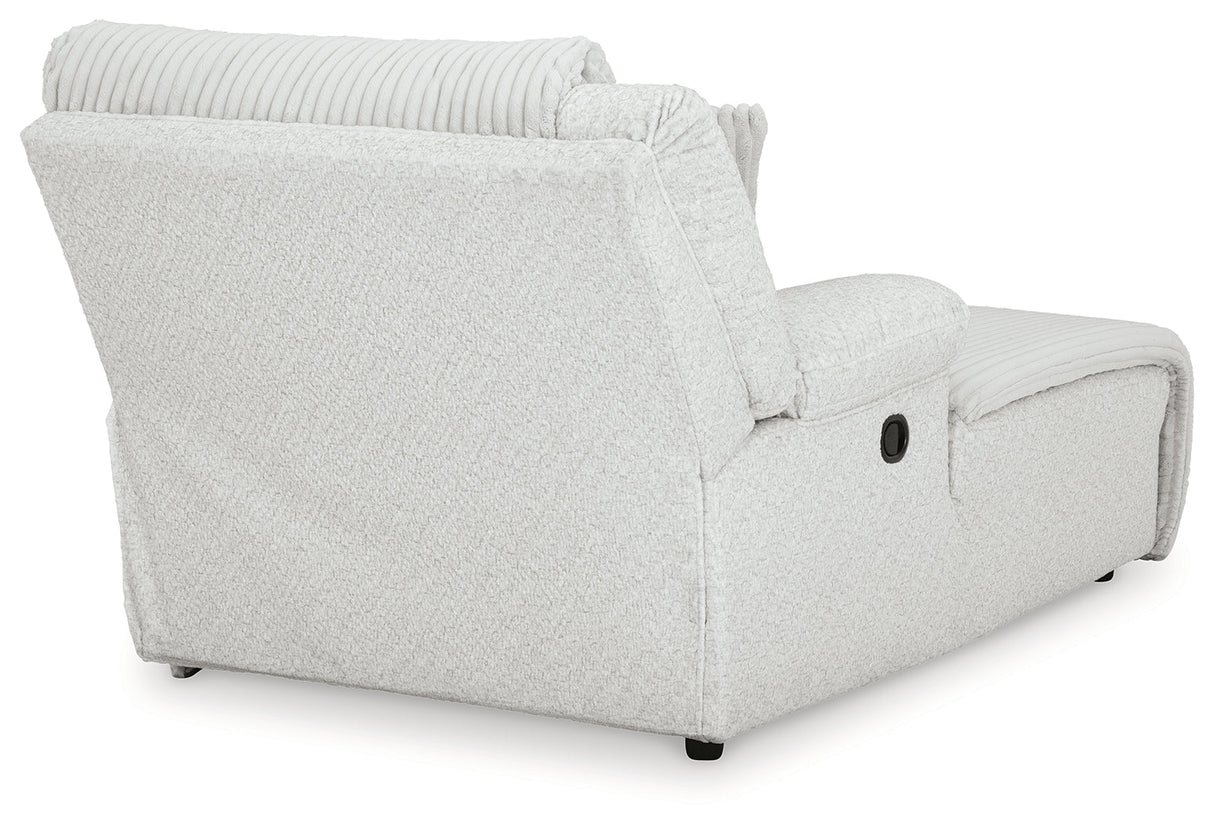 Top Tier Alloy 4-Piece Left Arm Facing (Left Arm Facing (LAF)) Chaise Reclining Sectional by Ashley at Eve Furniture