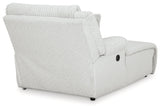 Top Tier Alloy 4-Piece Left Arm Facing (Left Arm Facing (LAF)) Chaise Reclining Sectional by Ashley at Eve Furniture